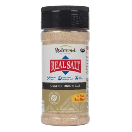 Redmond Real Salt Organic Onion Salt -- 8.25 oz