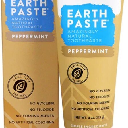 Earthpaste Redmond Trading Company Creme Dental Natural Menta – 113g — foto 1 Earthpaste Redmond Trading Company Creme Dental Natural Menta – 113g — foto 1