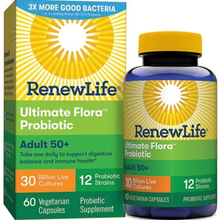 Renew Life Adult Probiotic Ultimate Flora™ Adult 50 plus -- 30 billion - 60 Vegetarian Capsules