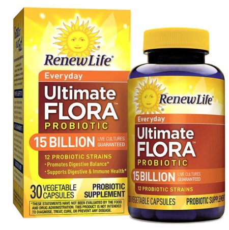 Renew Life Adult Probiotic - Ultimate Flora™ Everyday Probiotic -- 15 billion - 30 Vegetable Capsules