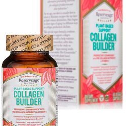 Reserveage Nutrition Collagen Builder™ 60 Cápsulas - Suporte Vegetal para Pele e Articulações
