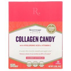 Reserveage Nutrition Collagen Candy Sabor Pepino Melancia - 20 Stickpacks