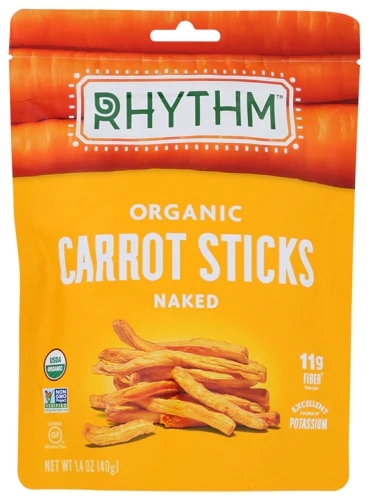 Rhythm Superfoods Cenoura Orgânica Desidratada Sem Glúten - 40g