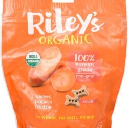 Riley's Organics Petiscos de Batata Doce para Cães Pequenos - 142g