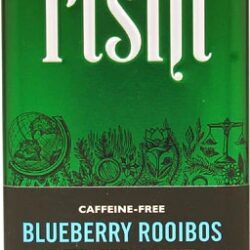 Chá Rishi Tea Orgânico Rooibos com Blueberry Sem Cafeína Folhas Soltas - 85g