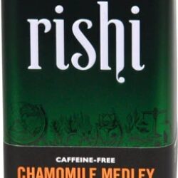 Chá Orgânico Rishi Camomila Medley Descafeinado Folhas Soltas 30g - Relaxamento e Bem-Estar