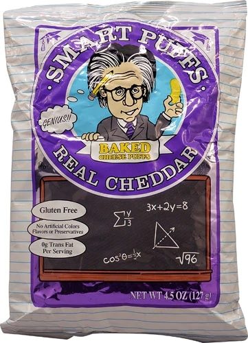 Robert's American Gourmet Smart Puffs Cheddar: Salgadinho de Queijo Assado 127.6g | Crocante & Delicioso