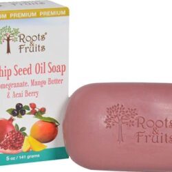 Sabonete em Barra Roots & Fruits Óleo de Semente de Rosa Mosqueta - 142g