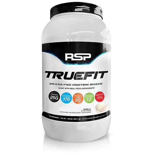 Proteína Isolada e Concentrada TrueFit RSP Nutrition Baunilha 957g - Pura e Natural