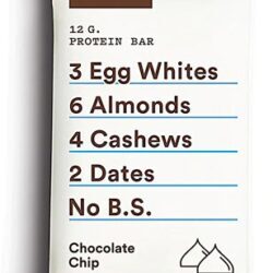 RXBAR Barra de Proteína Sabor Chocolate Chip - 12 Unidades (Aprox. 52g por Barra)