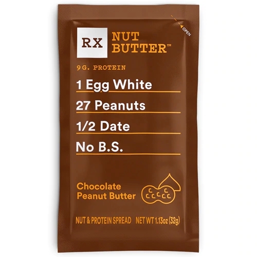 RXBAR Barra de Proteína Sabor Chocolate com Amendoim - 12 Unidades (210 Calorias cada)