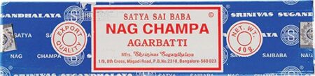 Sai Baba Nag Champa Agarbatti Incense -- 40 g