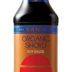Molho Shoyu Orgânico San-J 296ml - Sabor Autêntico e Bem-Estar