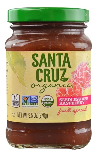 Geleia Orgânica Santa Cruz® de Framboesa Vermelha - 270g