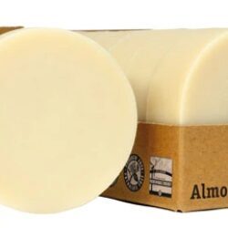 Sabonete Cremoso de Glicerina Sappo Hill com Amêndoa - Barra 100g - Pele Hidratada e Nutrita