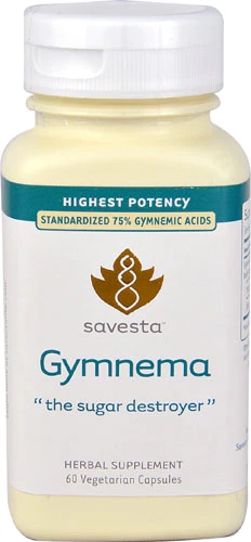 Savesta Gymnema Sylvestre - 60 Cápsulas Vegetarianas para Bem-Estar