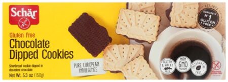 Schar Cookies Gluten Free Chocolate-Dipped -- 5.3 oz