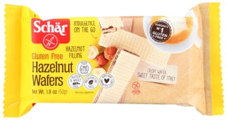 Schar Hazelnut Wafers Gluten Free -- 1.8 oz