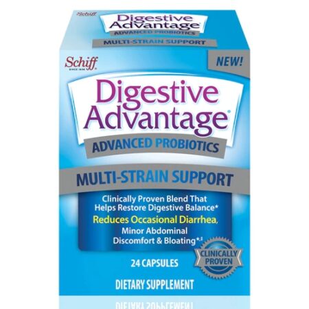 Schiff Digestive Advantage® Advanced Probiotics -- 24 Capsules