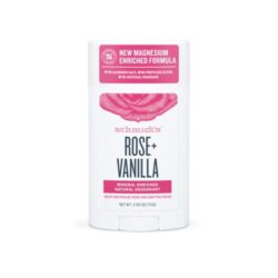 Desodorante Schmidt's Rose e Baunilha 75g - Proteção Natural e Perfume Delicado