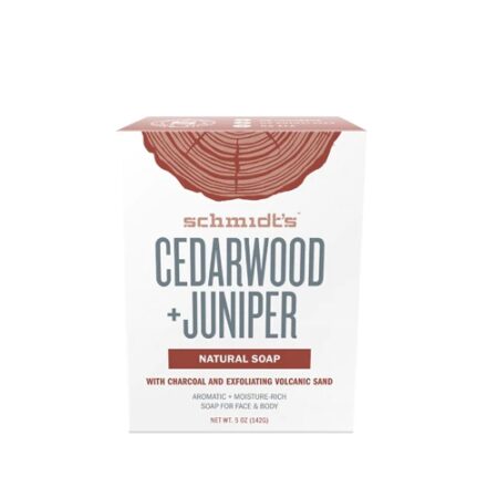 Schmidt's Natural Bar Soap Cedarwood plus Juniper -- 5 oz