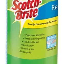Scotch-Brite Rolos de Lenços Multiuso 40 Unidades - Limpeza Eficiente e Segura