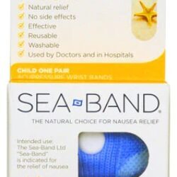 Pulseira Sea-Band Alívio Náuseas Crianças Cores Sortidas - 1 Par, Viagem Divertida