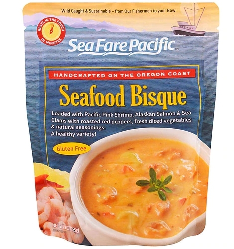 Bisque de Frutos do Mar Pacifico Sea Fare - 255g: Sabor Sofisticado e Nutrição Essencial