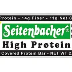 Barra de Proteína Seitenbacher Sem Glúten Chocolate 60g - Energia e Recuperação