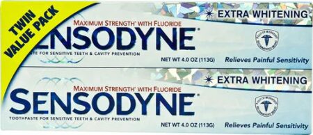 Sensodyne Extra Whitening Twin Value Pack -- 8 oz