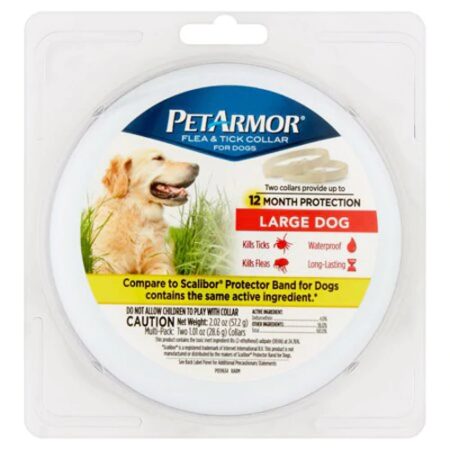 Sergeants PetArmor Flea & Tick Collar for Dogs Large -- 2 Collars