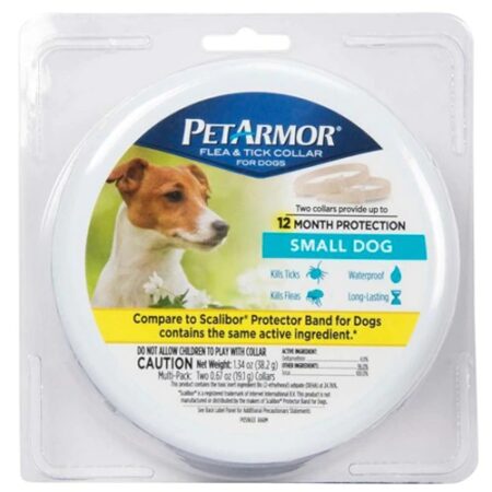 Sergeants PetArmor Flea & Tick Collar for Dogs Small -- 2 Collars