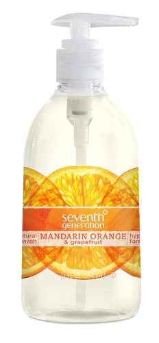 Sabonete Líquido Natural Seventh Generation Mandarina e Toranja - 355ml
