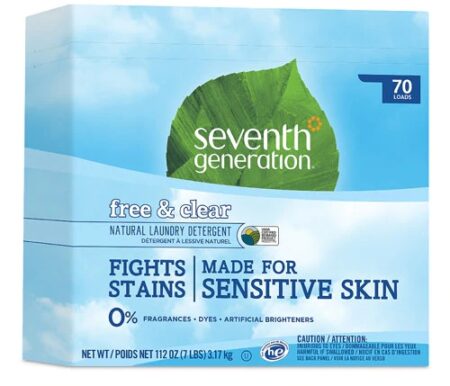 Seventh Generation Natural Laundry Detergent Free and Clear -- 112 oz