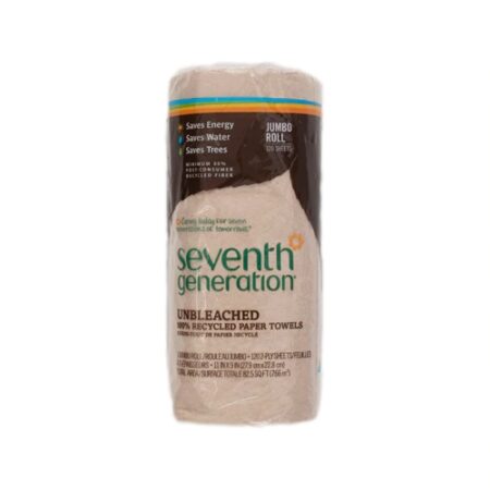 Seventh Generation Paper Towels 2-Ply Jumbo Roll -- 120 Sheets