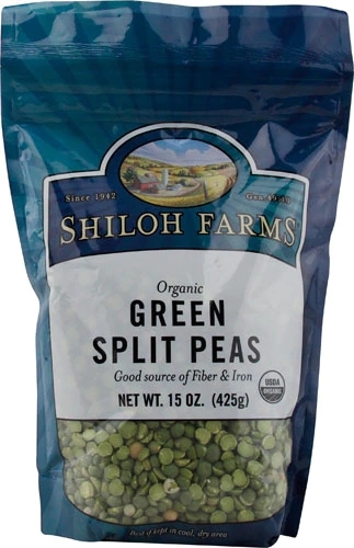 Ervilha Partida Verde Orgânica Shiloh Farms - 425g