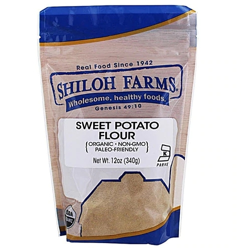 Farinha de Batata Doce Orgânica Shiloh Farms - 340g - Rico em Fibras e Nutrientes
