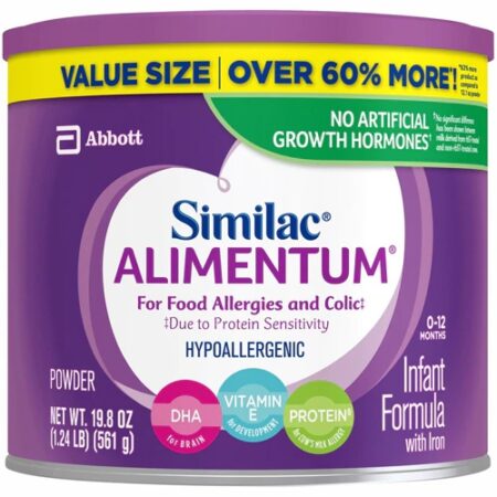 Similac Alimentum Hypoallergenic Infant Formula with Iron -- 19.8 oz