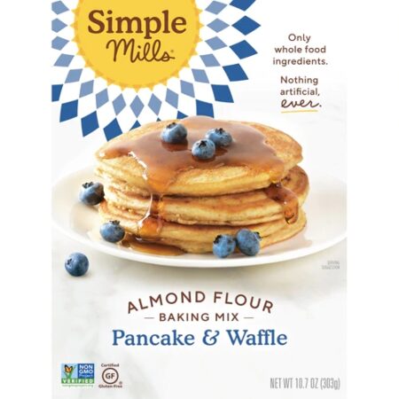 Simple Mills Pancake & Waffle Mix Gluten Free -- 10.7 oz