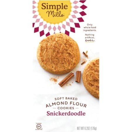 Simple Mills Soft Baked Cookies Snickerdoodle -- 6.2 oz