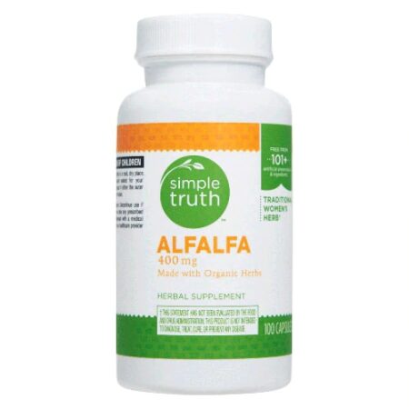 Simple Truth® Alfalfa -- 400 mg - 100 Capsules