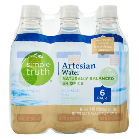 Simple Truth® Artesian Water -- 6 Bottles