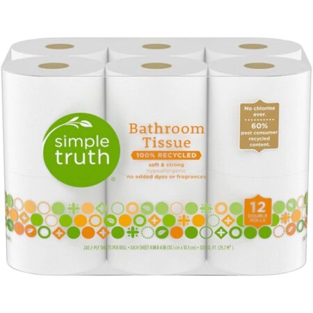 Simple Truth® Bathroom Tissue Double Rolls -- 12 Rolls