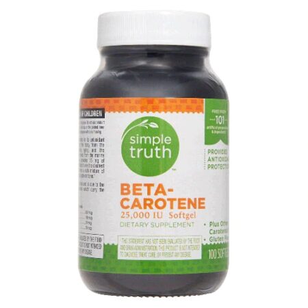 Simple Truth® Beta-Carotene -- 25000 IU - 100 Softgels