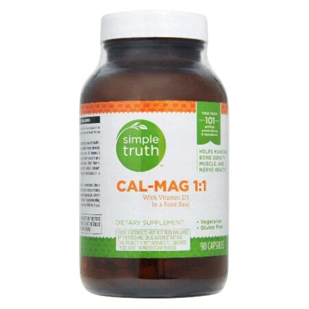 Simple Truth® Cal-Mag 1:1 with Vitamin D3 -- 90 Capsules