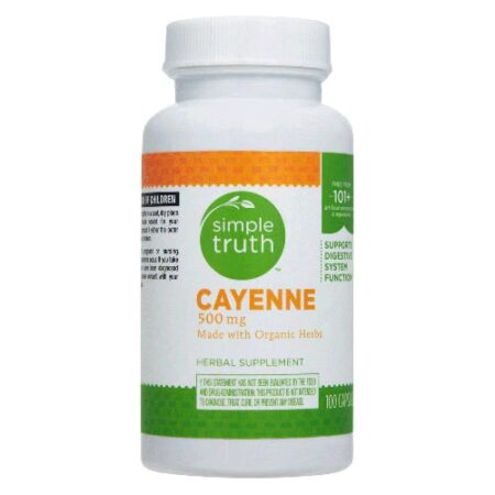 Simple Truth® Cayenne -- 500 mg - 100 Capsules