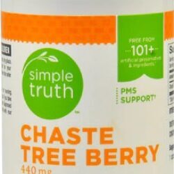 Simple Truth Chaste Tree Berry 440mg - 100 Cápsulas Suporte Hormonal Feminino Oferta Online