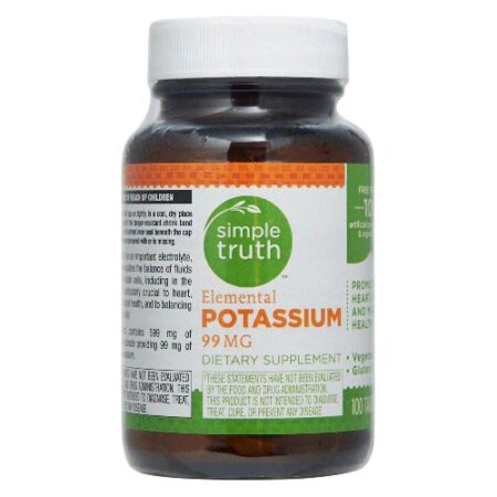 Simple Truth® Elemental Potassium -- 99 mg - 100 Tablets