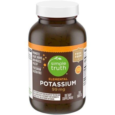 Simple Truth® Elemental Potassium -- 99 mg - 250 Tablets