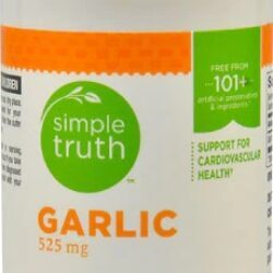 Simple Truth Alho 525mg 100 Cápsulas - Pronta Entrega